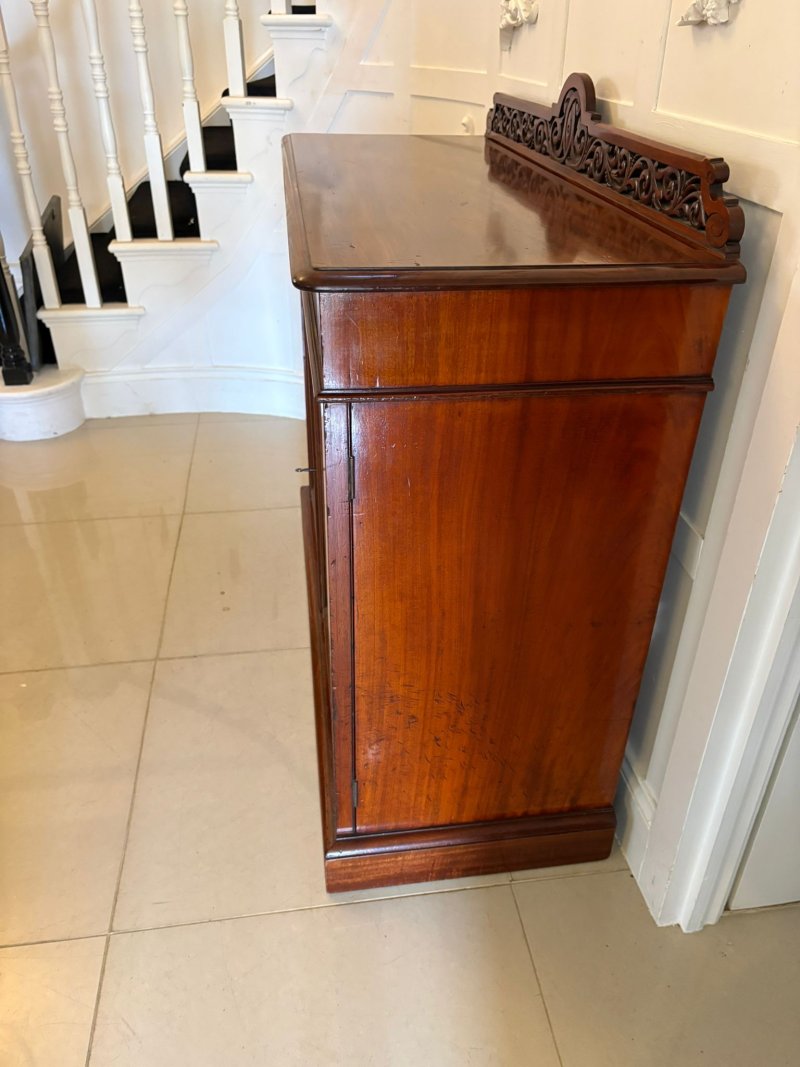 Quality Antique William IV Mahogany Sideboard - Image 8